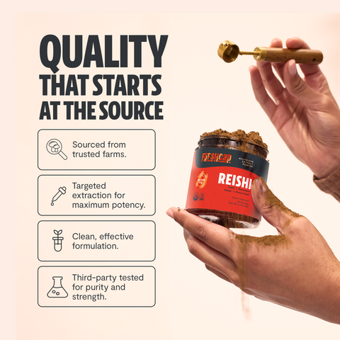 Reishi Mushroom Extract Powder - College Bath and Body