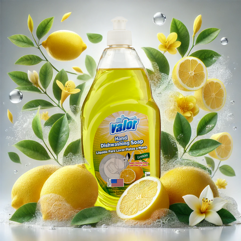 Dishwashing Liquid Lemon Scent - College Bath and Body