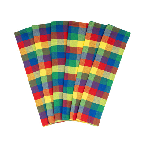 Plaid Kitchen Towels - College Bath and Body