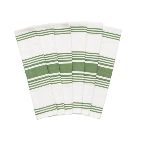 Striped Kitchen Towels - College Bath and Body