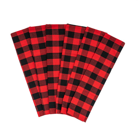 Plaid Kitchen Towels - College Bath and Body