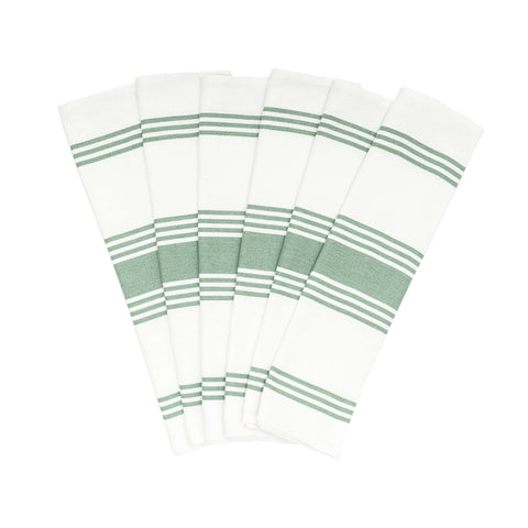 Striped Kitchen Towels - College Bath and Body