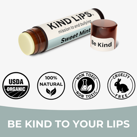 Sweet Mint Organic Lip Balm - College Bath and Body